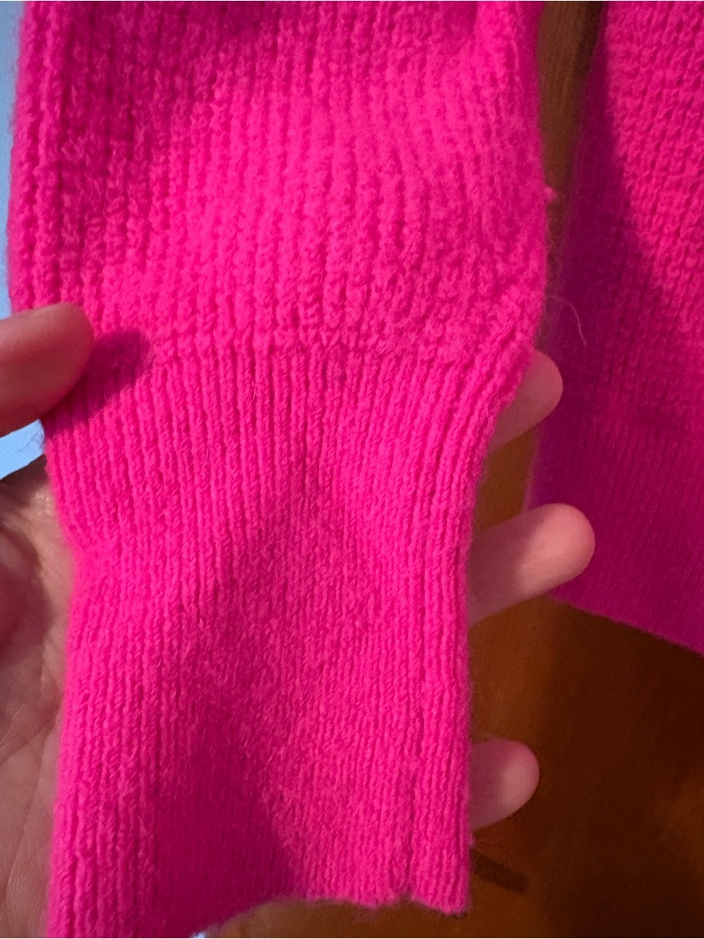 J.Crew Women's Crewneck Sweater in Vibrant Pink - Picture 3 of 6